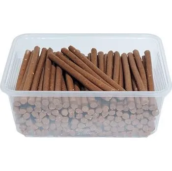 Pamlsek pro psa DELIKA-PET Soft tyčinka játrová 8mm/12cm 700g dóza