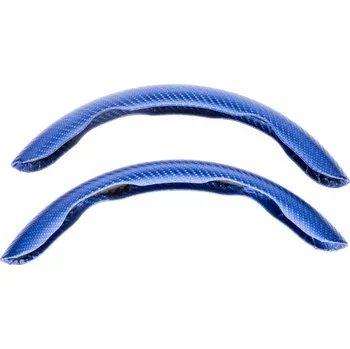 Potah na volant Boční potahy volantu 36-38 cm modrý karbon