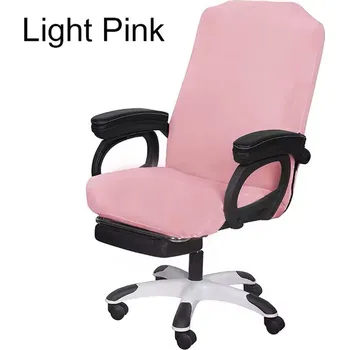 Potah na židli Elastické potahy na kancelářské židle Barva: světle růžová, Velikost: L