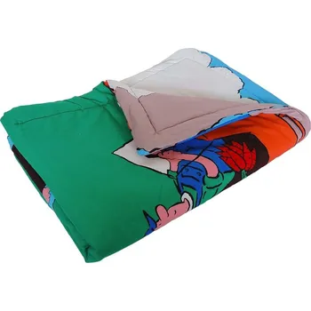 Dětská deka PROFIZOO Deka dvouvrstvá 4R Edice Bob a Bobek 135x125cm (bav + rouno)