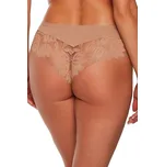 Kávově hnědé brazilky z krajky Gaia Nike GFB 1135 Nike S-2XL Velikost: M