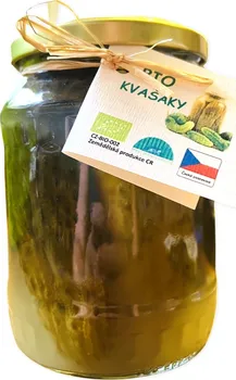 konzervovaná zelenina Horňácká farma Velké kvašáky BIO 700 ml