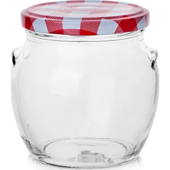 Zavařovací sklenice Vetropack Zavařovací sklenice s víčkem TORO Amfora 520ml