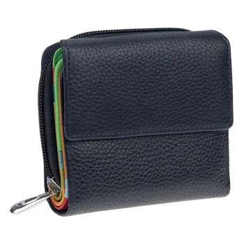 NovaKabelka.cz Dámská kožená peněženka D485 Blue