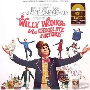 Zahraniční hudba LP Anthony Newley: Willy Wonka & The Chocolate Factory CLR 2016 O.s.t. Gold Vinyl