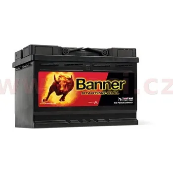 Autobaterie 72Ah baterie, 650A, levá BANNER Starting Bull 278x175x190