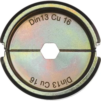 Krimpovací kleště MILWAUKEE Krimpovací čelisti DIN13 Cu 16