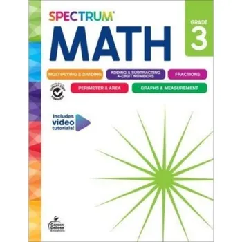 Umění Spectrum Math Workbook Grade 3 - Civille, Gail Vance (Sensory Spectrum Incorporated, New Providence, New Jersey, USA); Carr, B. Thomas