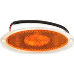 Svítilna boční obrysová LED Jokon SMLR 2010, 12V, s odrazkou (bílé tělo)