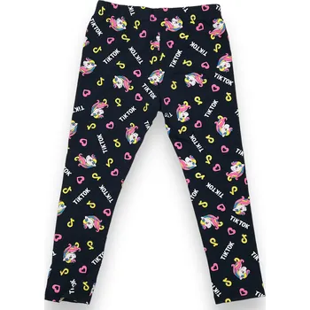 Kugo Dívčí modré legíny 04 Barva: Modrá, Velikost: 98