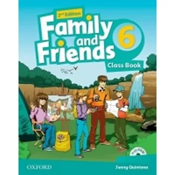 Anglický jazyk Family and Friends 6 Course Book with Multi-ROM Pack (2nd)