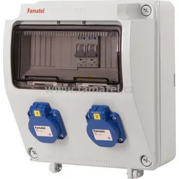 Rozvaděč Famatel v110 - ZSF20000000.0 /3957 Zás.skříň IP54 jištěná bez chrániče