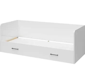 Pohovka Black Red White Tetrix 13 (lesk bílý) (s úl. prostorem)