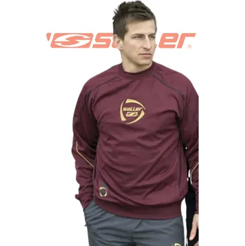 saller mikina IMPULSE BARVA: 054 vínově červená-antracit-zlatá, Velikost: XS