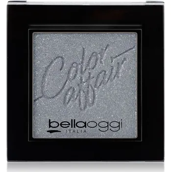 Přípravek na oči bellaoggi Color Affair Eyeshadow oční stíny se třpytkami odstín Queen Grey 2 g