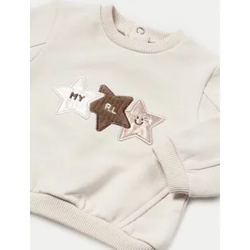 Oblečení a móda Mayoral Mikina 2455 Béžová Regular Fit 18M