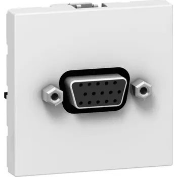 Elektrická zásuvka Legrand 078757 MOSN ZÁS. VGA HD 15 2M BÍLÁ