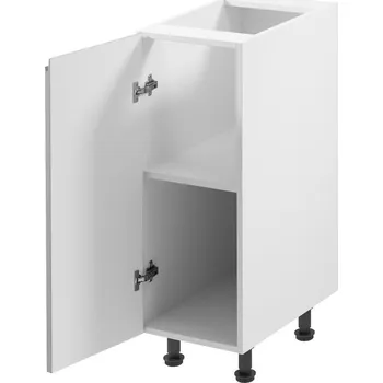 Kuchyňská skříňka Kuchyňská skříňka ASPEN II D30-P/L -bílá/šedá Otevírání vlevo