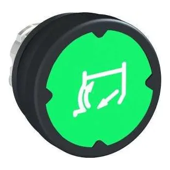 vypínač a zásuvka Schneider Electric ZB4BC38013RA Ovládací hlavice stiskací, zelená, se symbolem