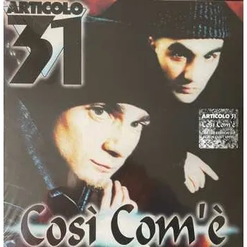 Zahraniční hudba LP Articolo 31: Così Com'è CLR | LTD 2023 Coloured Splatter Black Dust Vinyl Limited Edition