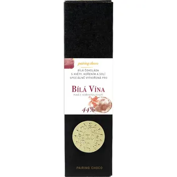 Čokoláda XC Alchemy párovací čokoláda bílá k bílému vínu 4 ks