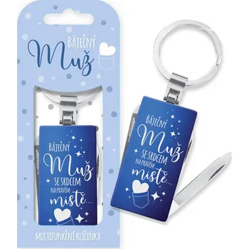 Otvírák Nekupto DC7 Kapesní nožík na klíče - Báječný muž