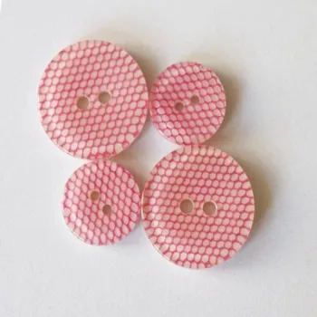 Knoflík knoflik kostým RŮŽOVÝ 4973/40 - Růžová, 18mm