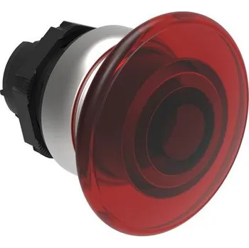 RC model auta LOVATO Electric LPCBL6144 Plastová hlavice prosvětlovací s hřibovým knoflíkem 40mm červená