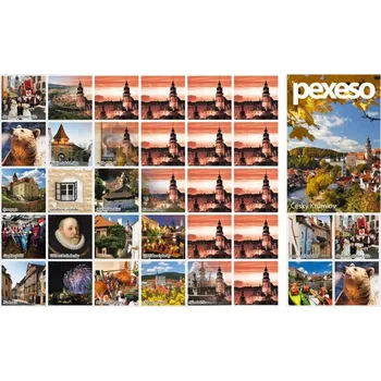 Karetní hra Společenská hra Český Krumlov - pexeso