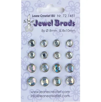 Výtvárné potřeby Hřebíčky na scrapbook - křišťálové 16ks