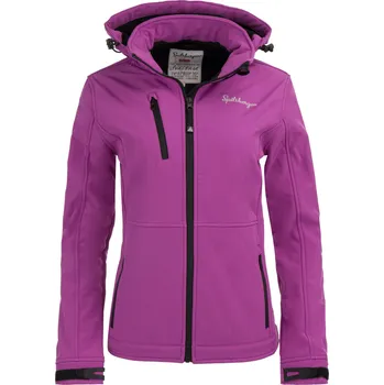 Dámská softshellová bunda Dámská softshellová bunda Spitsbergen Norway Wms 3-layer Jacket Fuchsi M