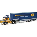 Scania Hauber SZ ASG 1:87 - Herpa Scania Hauber SZ ASG - sběratelský model 1/87