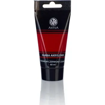 Výtvarná barva ARTEA Akrylová barva Profi 60ml, Cadmium Deep Red / Kadmiová Červená Tmavá, 83410930