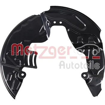 Brzdový kotouč Ochranný plech proti rozstřikování, brzdový kotouč METZGER 6115558