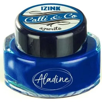 Kaligrafický inkoust Aladine IZINK CALLI & CO - tmavě modrý, 15 ml