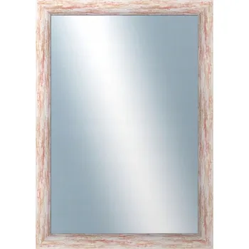 Zrcadlo Zrcadlo DANTIK nástěnné obdélníkové, rám dřevo, 500 x 700 mm