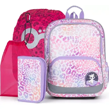 Lehký batoh s kočičími magnety Topgal BAZI 24003 SET LARGE