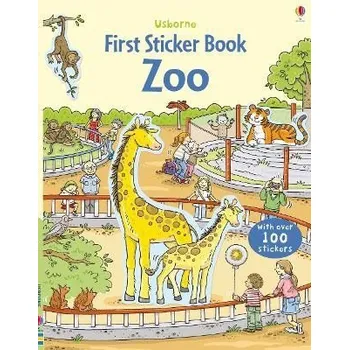První čtění First Sticker Book Zoo