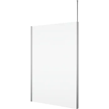 Ronal Bathrooms (Sanswiss) Pevná stěna Ronal Divera samostatná včetně montážního setu (vč. stropní vzpěry) 1200 x 2000 mm, aluchrom/sklo čiré