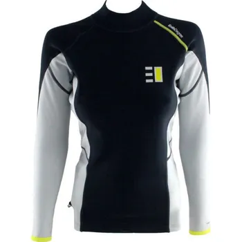 Top s dlouhým rukávem do vody ENTH DEGREE TUNDRA LS 10 Černá, Šedá, Žlutá