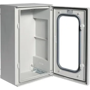Hager FL259B Rozvaděč nástěnný polyesterový orion+, IP65, průhl. dvířka, 500x300x200
