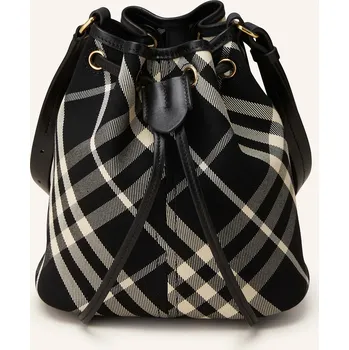 Kabelka Burberry Dámská Vaková Kabelka, černá / bílá, one size