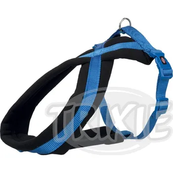 Postroj pro psa Trixie Postroj Premium Podšitý Královsky Modrá - L/XL