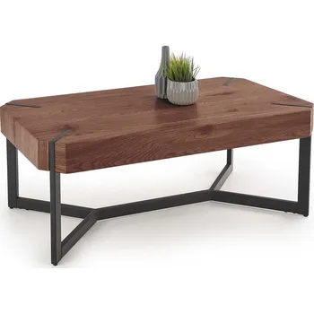 Konferenční stolek Konferenční stolek Lavida, ořech / černá