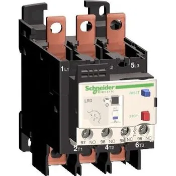 Relé Schneider Electric LRD3656 48-65A třída 10A tepelné ochranné relé, kabelová oka
