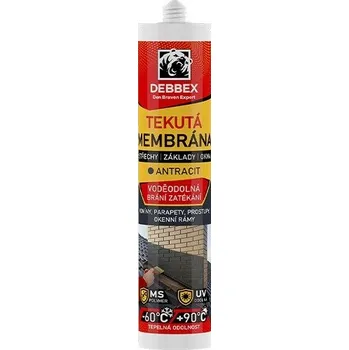 Tmel DEN BRAVEN Tekutá membrána antracitově šedá 290ml