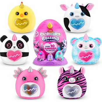 plyšák ZURU Rainbocorns Eggzania Mini Mania mix barev
