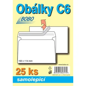 Obálka Obálky C6 samolepicí (bal. 25ks)