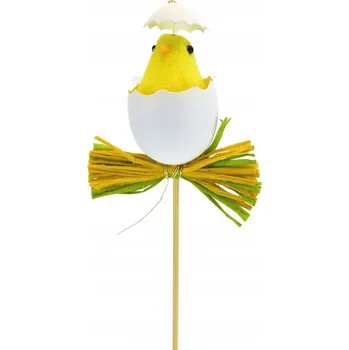Obraz Velikonoční dekorace dřevěná slepice, 35 cm