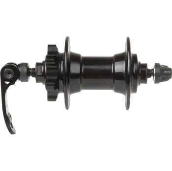 Náboj kola Náboj přední Al 32d černý 2 prům.ložiska